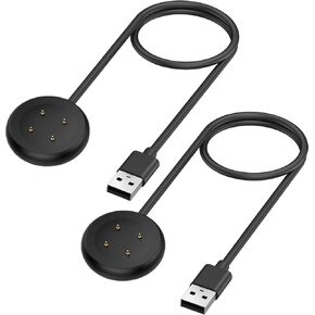 Charger Cable Replacement for Google Pixel Watch 2 & Fitbit Versa 4/Versa 3/Sense 2/Sense(2 Pack/3.3Ft)