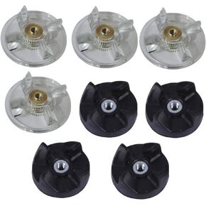 Joystar Lot of 8 Base Gear and Cross Blade Gear Replacement Part for Magic Bullet MB 1001 MB 1001B MBR-1101 MBR-1701 Blender /