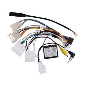16PIN Car Radio Wiring Harness for Toyota Corolla RAV4 Camry 4Runner Tundra Highlander 2014-2018, Aftermarket Stereo Wire Harness with CANBUS Adapter Support JBL Amp, Backup Camera, SWC