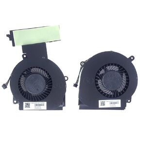New Replacement Cooling Fans for HP OMEN 15-DC 15-dc1058wm 15-dc1054nr 15-dc0051nr 15-dc1084nr 15-dc0010nr 15-dc0052nr 15-dc0020nr 15-dc0030nr TPN-Q211 Laptop,P/N:L30203-001 L30204-001 Fan