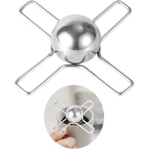 Coffee Cooling Ball, 1.57 Inch Reusable Espresso Chilling Ball Stainless Steel Coffee Freezer Ball Coffee Alive Ball Unleash Flavors Coffee Cooling Tool for Coffee Bourbon Cocktails