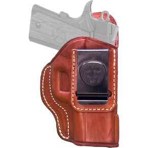Cardini Leather Premium IWB Leather Holster | Fits Sauer P365 XL Holster, P365 XMACRO, Colt 1911 3", CZ 75 Compact, CZ P10 C, Kimber 1911 3", Ultra Carry, EVO SP, Ultra Tactical 2