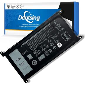 Dentsing 51KD7 Laptop Battery Replace for Dell Chromebook 11 3180 3189 5190 3181 2-in-1 Series Notebook Y07HK FY8XM 0FY8XM P28T001 11.4V 42Wh 3500mAh