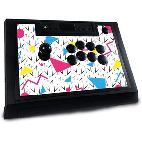 Gaming Skin Compatible with Hori Fighting Stick Alpha (PS5, PS4, PC) - 90s Fun - Premium 3M Vinyl Protective Wrap Decal Cover - Easy to Apply | Crafted in The USA by MightySkins