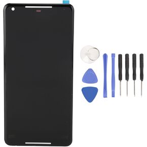 for Pixel 2 XL Phone Screen Replacement, 6.0 Inch LCD Display Touch Screen Digitizer Assembly with Repair Tools, Compatible with Pixel 2 XL G011C, Black