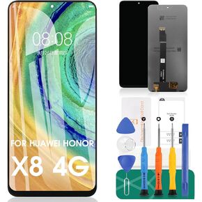 for Huawei Honor X8 Screen Replacement for Honor X8 LCD for Honor TFY-LX3 Touch Digitizer for Honor X30i Display Assembly TFY-LX1 TFY-LX2 TFY-AN00 (Not for X8 5g)