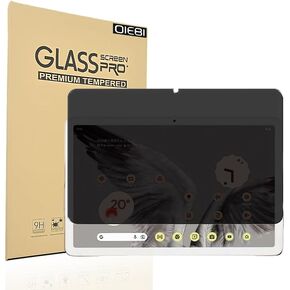1 Pack Privacy Screen Protector for Samsung Galaxy Tab S10 Plus/S9 Plus/S9 FE Plus/S7 FE 5G/S8 Plus 12.4'', 1 Pack Privacy Tempered Glass for Samsung Galaxy Tablet S10+/S9 Plus/S7 FE