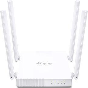 TP-Link Archer C24 ، AC750 MBPs ، عناصر التحكم الوالدية ، كل ما في واحد (جهاز التوجيه ، نقطة الوصول ، موسع النطاق) ، جهاز توجيه مزدوج النطاق Wi-Fi 5