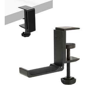 DAZLOR Weiyichuang Desk Headphone Hanger,Headphone Stand, Headphone Foldable Hanger Adjustable Headset Stand Clamp Mount Desk Hook