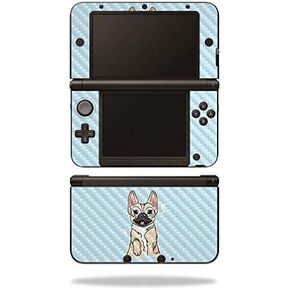 MightySkins Carbon Fiber Skin for Nintendo 3DS XL Original (2012-2014) - Sunset Wolf | Protective, Durable Textured Carbon Fiber Finish | Easy to Apply, Remove, and Change Styles | Made in The USA