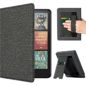 COBAK CASE مع Stand for Kindle Paperwhite 12th Gen 2024 تم إصداره (7 ") و kindle Colorsoft Signature Edition - غطاء جلدي متين مع إيقاظ النوم التلقائي ، فتحة البطاقة ، ميزة حزام اليد in Kuwait