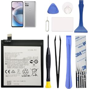 GREEN FUSION Only for Moto G 5G 2021 & Moto One 5G Ace Battery Replacement, MK50 Battery forMoto G 5G 2021 & Moto One 5G Ace, with Repair Toolkit