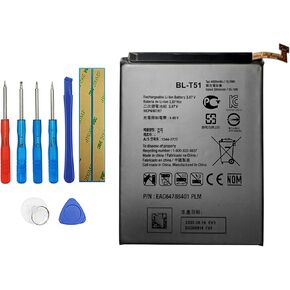 BL-T51 Replacement Battery Compatible with LG K42 LMK420 LM-K420 LMK420H LM-K420H LMK420E LM-K420E LMK420Y LM-K420Y with Toolkit