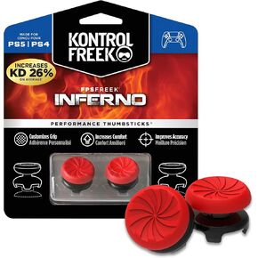 KontrolFreek FPS Freek Inferno PlayStation4 PlayStation5 Red Control Freak PS5 PS4 SteelSeries Aim Assist Advanced Precision Improvement