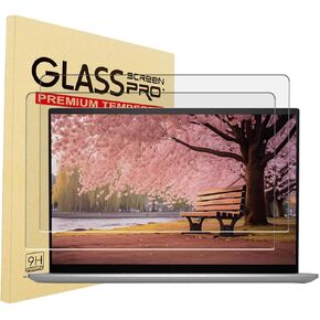 YINOVEEN 2 Pack 14.5" Tempered Glass Screen Protector For 14.5 Inch HP/Dell/Lenovo/Acer/Samsung And Other All 14.5" 16:10 Laptop, Tempered Glass Screen Film Guard,9H Hardness