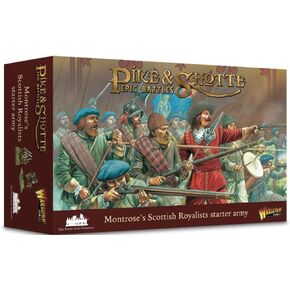 Warlord Games Pike & Shotte Epic Battles Montrose's Montrose's Royalists Starter Army Military Table Top Wargaming Plastic Model Kit 212013005