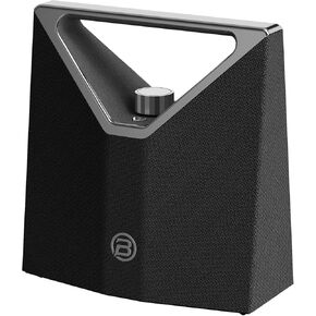 BUGANI Brief Plus Bluetooth Speaker Portable 80W, 12H Long Playtime, Bluetooth Broadcast 100+ Connection, Supports AUX/USB, Outdoor Speaker for Camping, Beach, Party, Gray