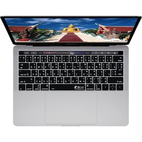 KB Covers Thai QWERTY ISO Keyboard Cover with MacBook Pro Touch Bar (Late 2016) 19114