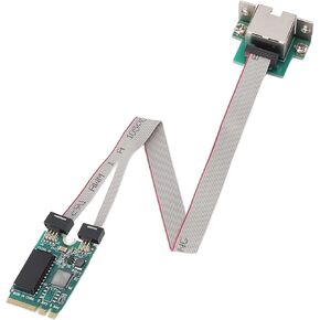 PCIE Network Card, Portable PCI Express Card LAN Adapter Ethernet Adapter for Desktops, Workstations, Servers, for Win 7 8 10 11, for Linux Operating Systems