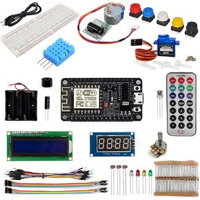 OSOYOO ESP8266 NodeMCU IOT Starter kit with ESP-12E Development Board Open Source Serial Module