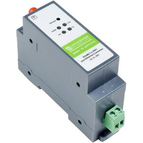 waveshare RS485 to WiFi/Ethernet Module, Modbus MQTT Gateway, Rail-Mount RS485 Serial Server, with RS485, WiFi and Ethernet Ports, Support RS485 to WiFi, RS485 to Ethernet, Ethernet to WiFi, etc.