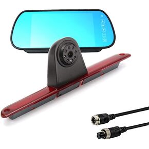 Sprinter Brake Light Backup Camera System Compatible for Transporter Sprinter W906 2007-2018/Crafter Truck Vans 2007-2016 (with 7 inch Monitor)