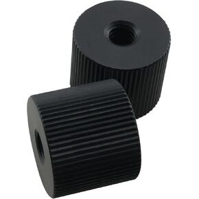DGZZI 2PCS Tripod Nut Attachment Nut 1/4 in to 20 Threaded Hole Tripod Mounting Screws Photo Tripod Adapter Kit Aluminum Adapter Screws