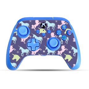 Gaming Skin Compatible with PowerA Xbox Series X|S Enhanced Wired Controller - Unicorn Dream - Premium 3M Vinyl Protective Wrap Decal Cover - Easy to Apply | Crafted in The USA by MightySkins
