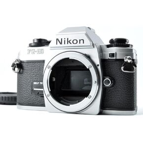Nikon FG-20 35mm SLR Film Camera Body with Nikon F mount AI lens system. Custom shutter and Aperture settings. Works with Color & B&W film (Renewed)