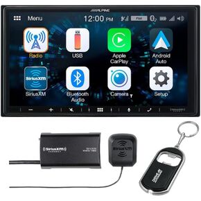 Alpine ILX-W650 7" Anti-Glare Capacitive Touchscreen Multimedia Receiver (Does Not Play CDs) with SiriusXM Tuner