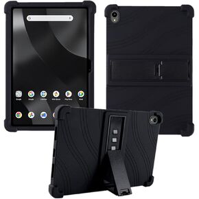 Case for Onn 12.1 Tablet Pro 2024 Model (100146663) 12.1 inch Tablet, Kids Friendly Soft Silicone Adjustable Stand Cover for Onn 12.1 inch Tablet Pro 2024 Case (Black)