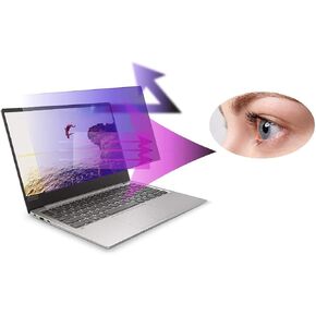 Premium Anti Blue Light and Anti Glare Screen Protector (2 Pack) for 14 inches Laptop with Aspect Ratio 16:9. Easy and Bubble Free Installation