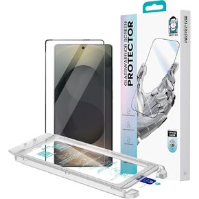 BENKS GlassWarrior HD Screen Protector for Galaxy S25 Ultra, 9H+ Shatterproof [Military-Grade Protection], Superior Scratch Resistance Ultra HD Tempered Glass Screen Protector