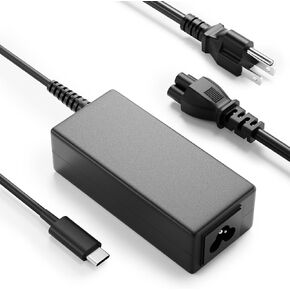 Replacement for Acer Chromebook Charger CB3 CB5 311 315 11 13 15 713 715 C720 C740 USB C Laptop Charger HP Spectre X360 Lenovo Thinkpad Dell Asus Samsung Google Pixel Chrome Type C Computer Adapter