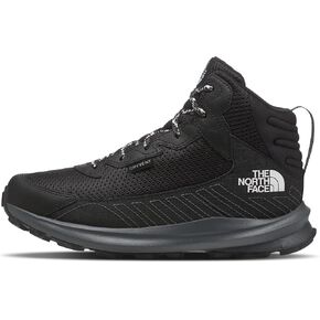 THE NORTH FACE Fastpack Hiker Mid WP Kids Hiking Boots TNF Black/TNF Black 7