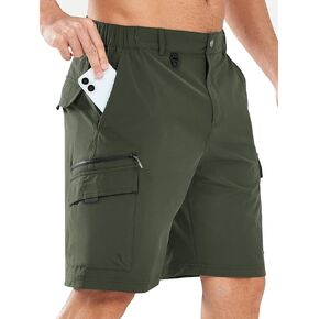 NORTHYARD Men's Hiking Cargo Shorts Dress Lightweight 9" Outdoor Sports Work Shorts Golf Casual Hike Camping with 7 Pockets