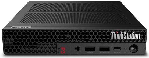 Lenovo ThinkStation P3 Tiny Workstation Mini Desktop (14-Core Intel I5-13500 VPRO ، 16GB DDR5 ، 1TB PCIe SSD ، WiFi 6 ، Bluetooth 5.2 ، RJ-45 ، Win 10 Pro) w/USB Keyboard ، USB Mouse ، & DKZ Hub in Kuwait