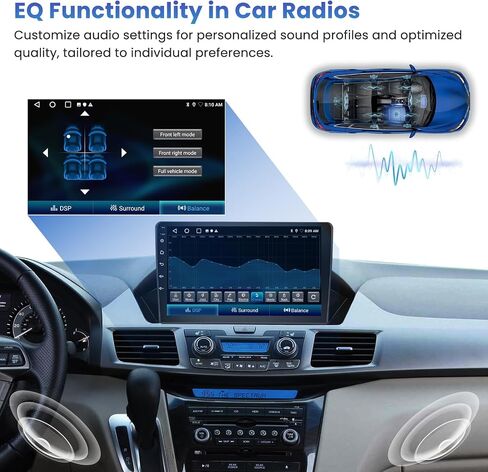 2+64g inefala لـ Honda Odyssey 2010-2017 Android Car Radio Stereo مع Carplay Android Auto ، شاشة لمس عالية الدقة مع GPS WiFi Bluetooth FM/RDS EQ SWC 26UI كاميرا كاميرا احتياطية in Saudi Arabia