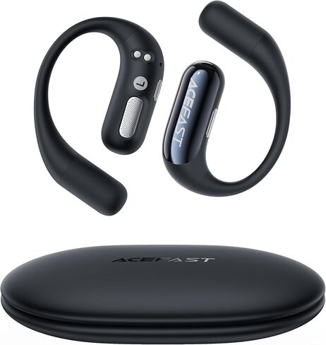 Acefast AceFit Air Open Ear Headphones, Wireless Earbuds with Rich Bass, Bluetooth 5.4 Sports Headphones with Charging Case, 32H Playtime Earbuds IP54 Waterproof for Running, Cycling, Walking, Workout in Saudi Arabia