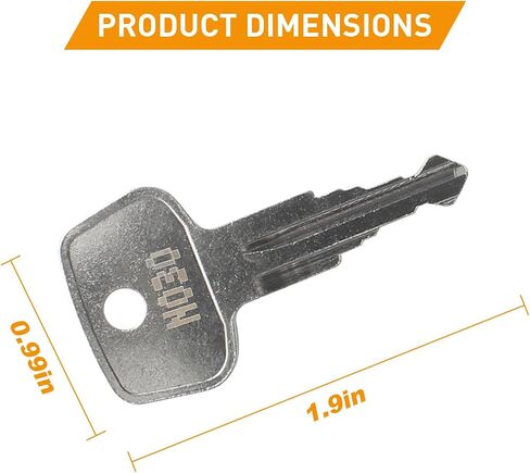 N030 Key for Thule Key Replacement,Fits for Thule Roof Rack Accessories,Car Ski Rack,Crossbars Key Etc(2PCS) in Saudi Arabia
