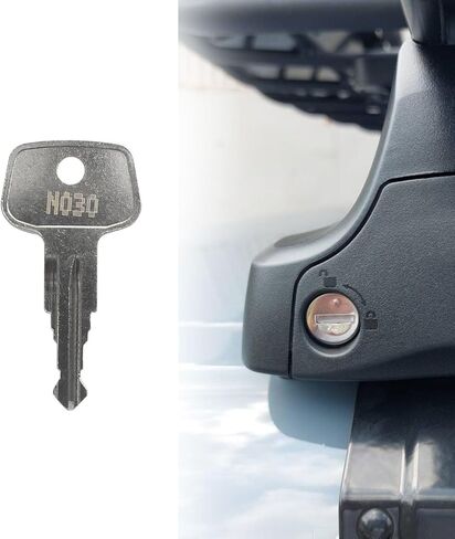 N030 Key for Thule Key Replacement,Fits for Thule Roof Rack Accessories,Car Ski Rack,Crossbars Key Etc(2PCS) in Saudi Arabia
