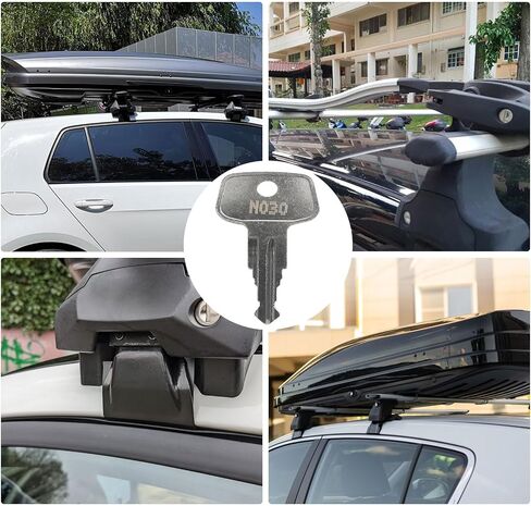 N030 Key for Thule Key Replacement,Fits for Thule Roof Rack Accessories,Car Ski Rack,Crossbars Key Etc(2PCS) in Saudi Arabia