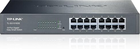TP-Link 16-Port Gigabit Switch Switch/يمكن التحكم فيه-16 X RJ-45-10/100/1000Base-T-Desktop ، Rack-Mualable/TL- (متجدد). in Saudi Arabia