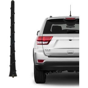 8 Inch Radio Antenna for 2011 2012 2013 Jeep Grand Cherokee & 2011 2012 2013 Dodge Durango | Car Wash Proof Atenna | Flexible Rubber Antenna Mast | Durable Roof Antenna Replacement Accessories