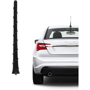 8 Inch Radio Antenna for 2011-2014 Chrysler 200 & 2011-2014 Dodge Avenger | Car Wash Proof, Flexible Rubber Antenna | Durable Radio Antenna Replacement | 200 / Avenger Car Radio Antenna Accessories