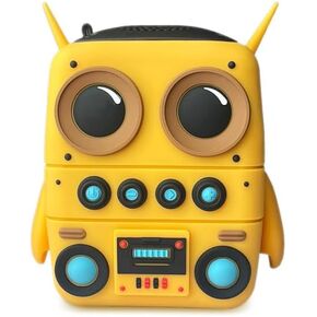 Portable Bluetooth Speaker with FM Radio，Mini Small Cute Wireless Speaker,Suitble for Party Office Desk Home Bedroom Kitchen,Gifts for Women Men,Yellow