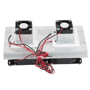 Acouto Refrigeration Cooling System Semiconductor Cooler Semiconductor Refrigeration Cooling Device Thermoelectric Cooler 12A 12V DIY Mini Fridge Cooling peltier Effect Plate Module