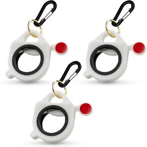 Zip Tie Holder, Reusable Zip Tie Organizer with Wide Spring Clip and Key Ring, Cable Tie Holder Tool for Management and Storage, Worn on Belt to Help Electricians with Wire