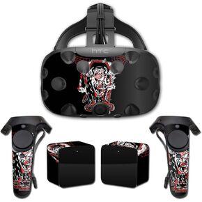 MightySkins Skin Compatible with HTC Vive wrap Cover Sticker Skins Crackula