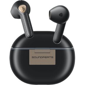 SoundPEATS Upgraded True Wireless Earbuds, Hi-Res Audio Wireless Ear Buds Bluetooth 5.3 Headphones with Built in 4 Mic in-Ear Stereo Earphones, 14.2mm Driver, Total 20Hrs, In-Ear Detection, IPX4 Rated